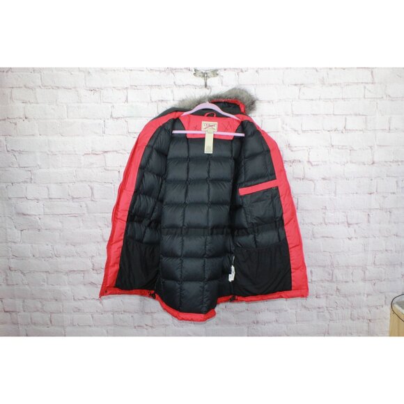 LL Bean Baxter State Down Parka Red Size Large - Picture 11 of 12
